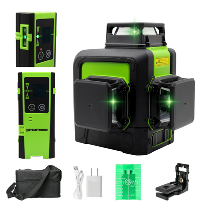 Nemantronic Bundle: Baulaser inklusive Laserdetektor