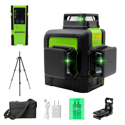 Nemantronic Bundle: Baulaser inklusive Laserdetektor