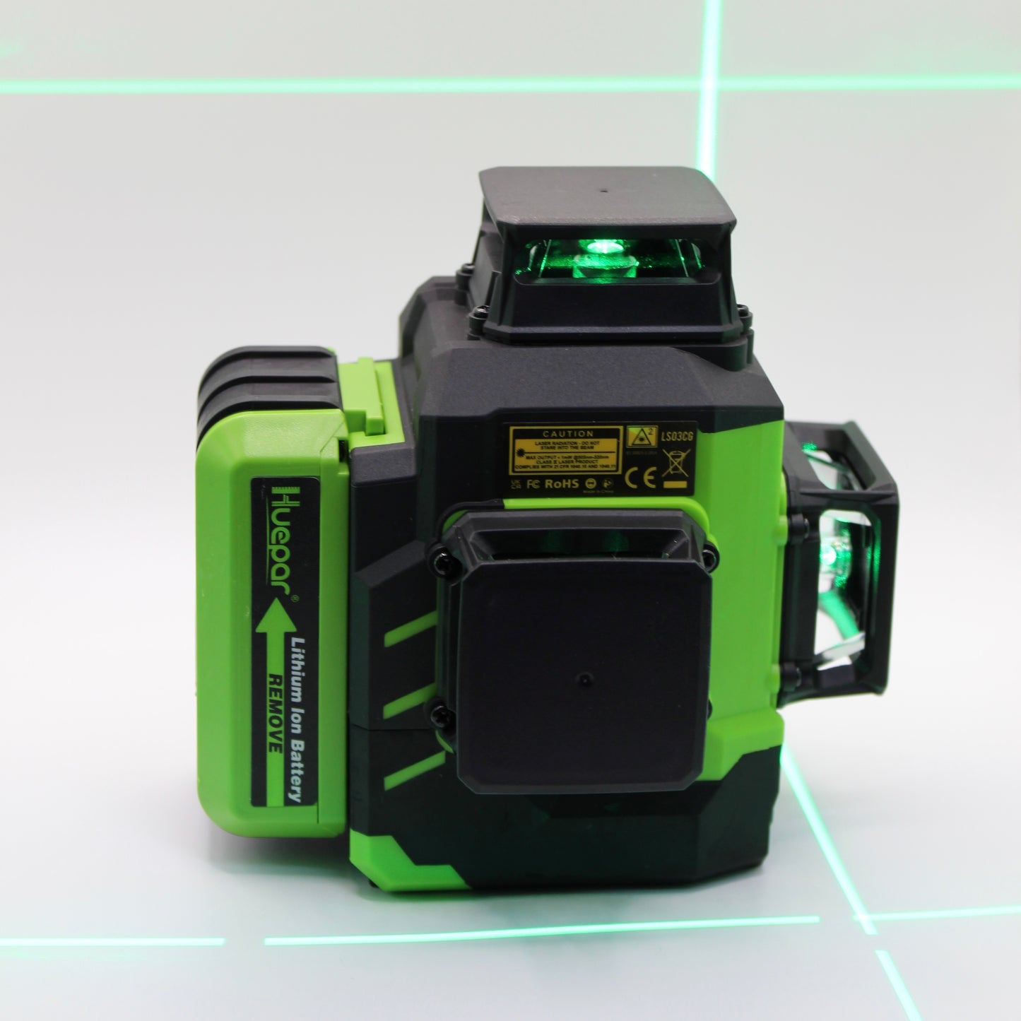 Huepar LS03CG Kreuzlinienlaser 3x360° Linienlaser