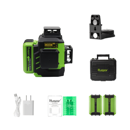Huepar LS03CG Kreuzlinienlaser 3x360° Linienlaser